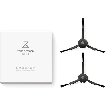 Roborock S8, S8+, S8 Pro Ultra, Q-Revo kartáč boční 3-ramenný černý 2 ks