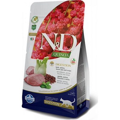 N&D CAT QUINOA adult digestion lamb 300 g