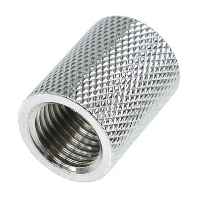 Alphacool Муфа Alphacool, Вътрешна резба G1/4 AG - G1/4 AG, Хром (AC-64218)