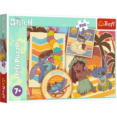 Trefl Hudobný svet Lilo a Stitch. Disney Lilo Stitch 200 dielov