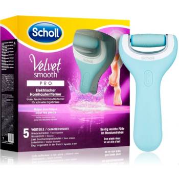 Scholl Velvet Smooth Pro електрическа пила за пети водоустойчив