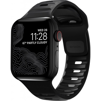 Nomad Sport Strap M/L Black Apple Watch 7 42/44/45/Ultra 49mm NM1AM10000