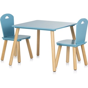 Image 1 of TOYS Комплект маса с два стола mdf сини (diwh02430323)