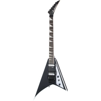 Image 1 of Jackson JS32 Rhoads BLACK W/WHITE BEVELS