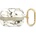 Guess Калъф Guess GUAPHCHMAG за AirPods Pro, сив, Marble Strap Collection (GUE002024-0)