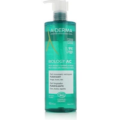 A-DERMA Biology AC Purifying Cleansing Foaming Gel 400 ml