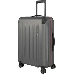 Travelite Пътнически куфар Travelite Dynamiic M exp Anthracite Travelite | Siv | МЪЖЕ | ЕДИН РАЗМЕР