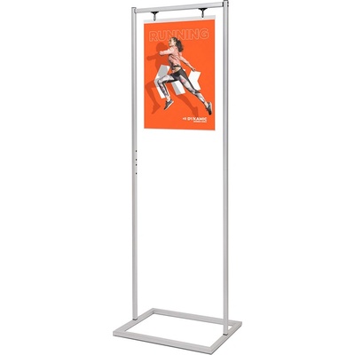 Jansen Display Plakátový stojan Decor se závěsnou kapsou A2