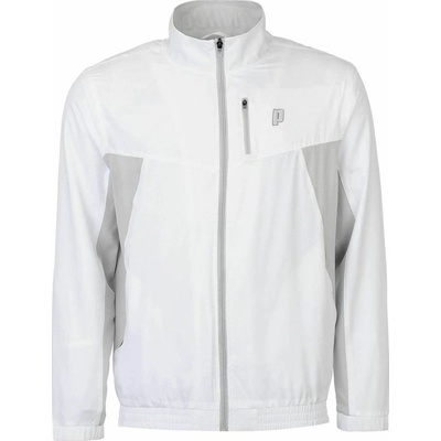 Prince Full Zip Warm-Up Jacket white