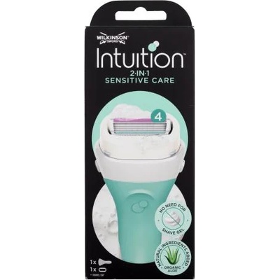Wilkinson Sword Intuition Sensitive Care самобръсначка, съдържаща пяна за бръснене за жени