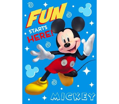 FARO Fleece deka Mickey Fun