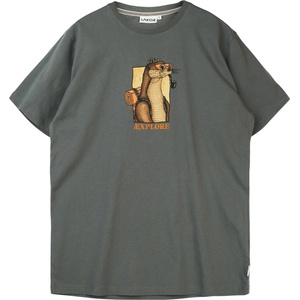 LAKOR Мъжка тениска LAKOR Otter Æxplorer T-Shirt - Urban Chic (217-0133-0113)