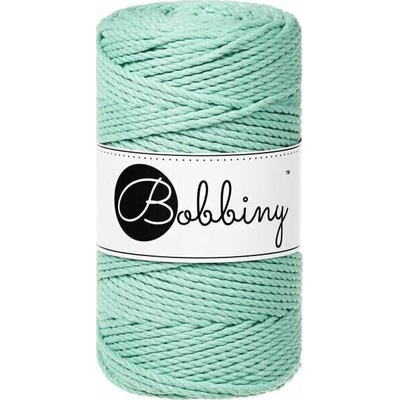 Bobbiny 3PLY Macramé Rope 3 mm 100 m Jelly Mint Šňůra