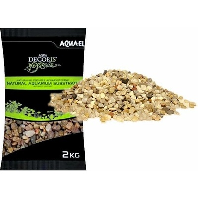 Aquael štrk prírodný 5-10 mm, 2 kg