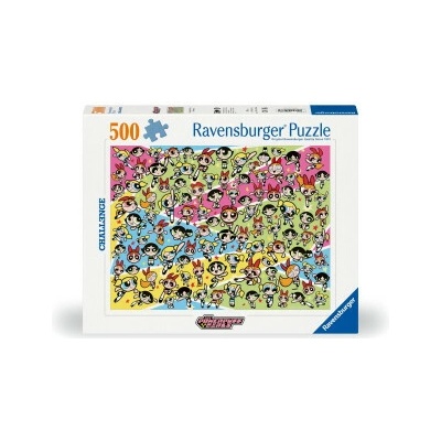 Ravensburger Power Puff Girls Power Puff Girls Challenge 500 dílků