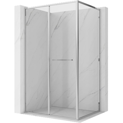 Mexen Linea плъзгаща се душ кабина 100 x 85 см, прозрачна, хром - 8E1-100-085-01-01 (8E1-100-085-01-01)