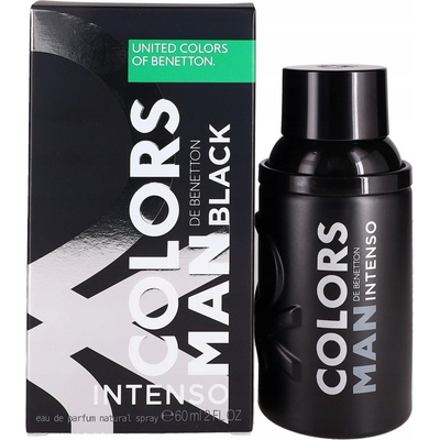 Benetton Colors Black Intenso parfémovaná voda pánská 60 ml