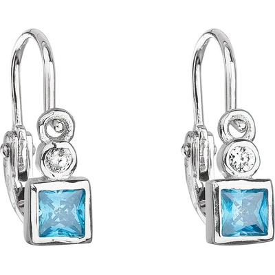 Pavona dětské visací se zirkonem modrá kostička 11172.3