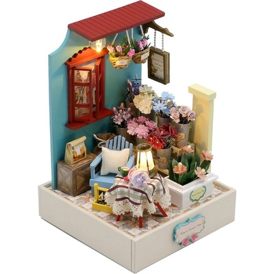 2Kids Toys miniatúra domčeka Izba kvetinového odpočinku