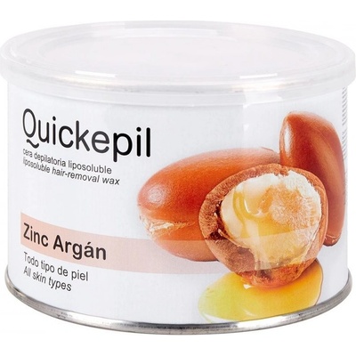 Nehtyprofi Quickepil depilační vosk zinek-argan plechovka 400 ml