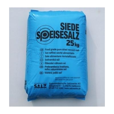 Solsan Solivarská Sůl jemná bez jódu 0,2 - 0,63 mm 25 kg
