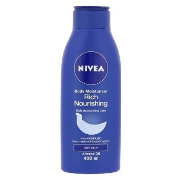 Nivea Body Milk výživné tělové mléko velmi suchá pokožka 400 ml