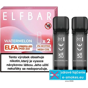Elf Bar ELFA Pod cartridge 2Pack Watermelon 20 mg