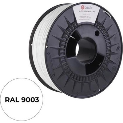 C-TECH Premium Line ABS dopravní bílá 1,75mm 1kg