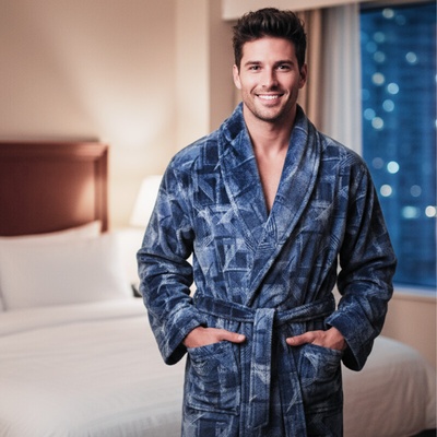 Wolf pánský župan modrý – Zbozi.Blesk.cz