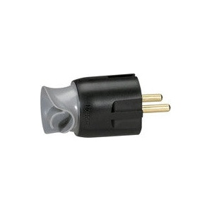 Legrand УНИВЕРСАЛЕН ЩЕПСЕЛ 360° 16a legrand - СИВО/ЧЕРЕН (3245060501730)