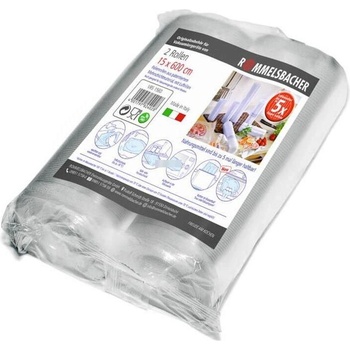 Rommelsbacher Rommelsbacher руло фолио VRS 1560, 15cm x 6m, прозрачен, 2 ролки (VRS 1560)