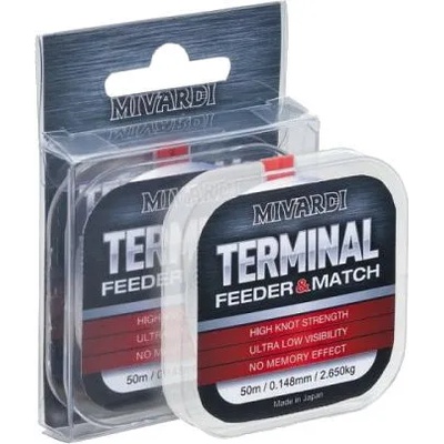 Mivardi Terminal Feeder & Match Transparent 0, 205 mm 50 m 4, 83 kg Монофил (MIV-LTFM05205)