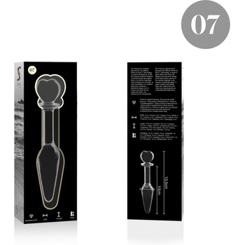 Nebula Series by Ibiza стъклен анален разширител модел 7 NEBULA 13.5 x 3 см