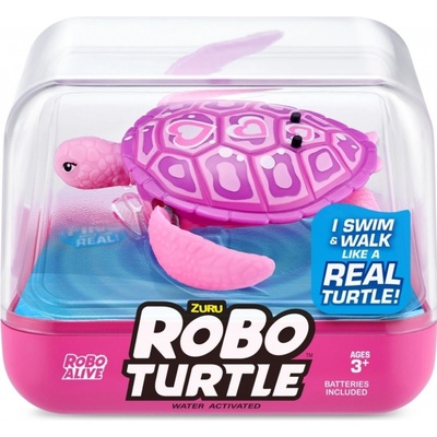 Zuru Robo Alive Turtle interaktivní želva růžová