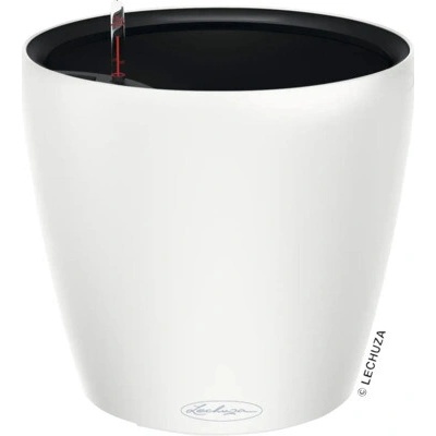 Lechuza Samozavlažovací květináč Classico Color LS 43 cm H 39,5 cm bílý – Hledejceny.cz
