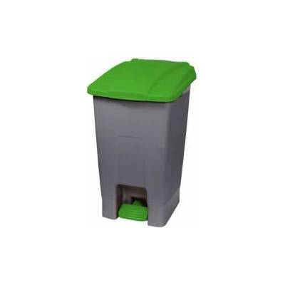 Planet Line Кош за отпадъци Planet Line, За разделно събиране, С педал, Пластмасов, 70 л, Зелен, 5025140118
