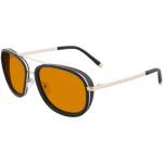 GUNNAR Компютърни очила GUNNAR Dume - Gold - Amber Max (GUN-DME-02712) - megamag