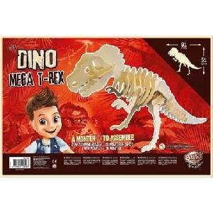 Buki France - Дървен 3D пъзел - Гигантски тиранозавър (BKD6M)