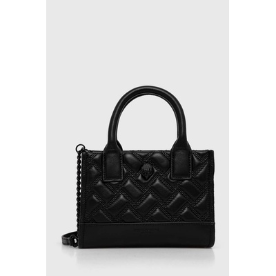 Kurt Geiger London Кожена чанта Kurt Geiger London XS KENSINGTON SQ TOTE DR в черно 2733400109 (2733400109)