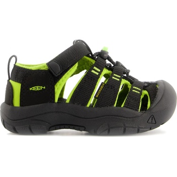 KEEN Детски сандали Keen Kid's Newport H2 Sandals - Black / Lime Green - размер 29 (EU) (702-1680-0214)