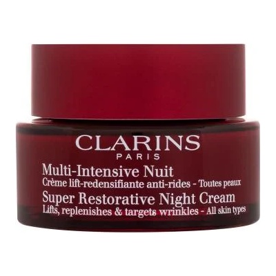 Clarins Super Restorative Night Cream нощен регенериращ крем за лице за всички типове зряла кожа 50 ml за жени