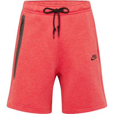 Nike Sportswear Панталон 'Tech Fleece' червено, размер L