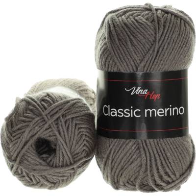 Vlna Hep Classic merino 61029 tmavě šedá