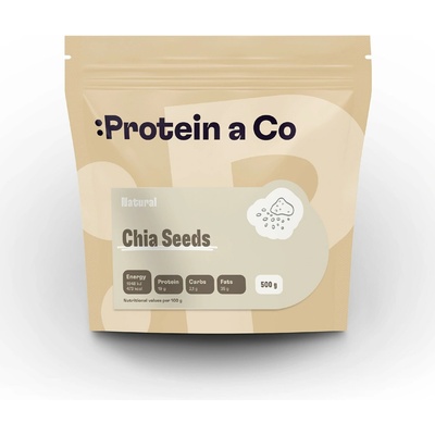Protein a Co Chia semienka 500 g