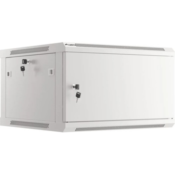 Image 1 of Lanberg Комуникационен шкаф за стена Lanberg 19 6U (600x600), Сив | WF01-6606-00S (WF01-6606-00S)