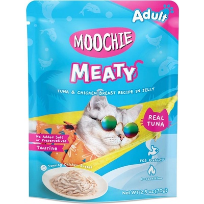 Moochie Tuna & Chicken In Jelly 70 g
