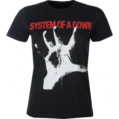 HYBRIS Дамска тениска System Of A Down - Черна - HYBRIS - WMX-5-SOAD005-H87-17-BK