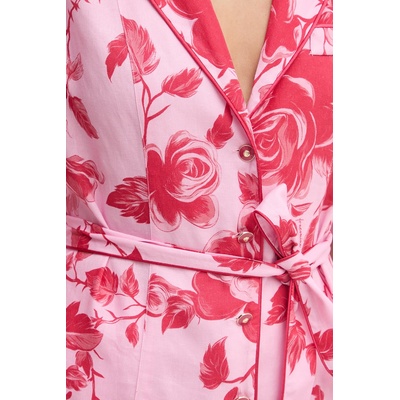 Fracomina блуза тип риза дамска с добавен лен (FS26ST6019W622K9)