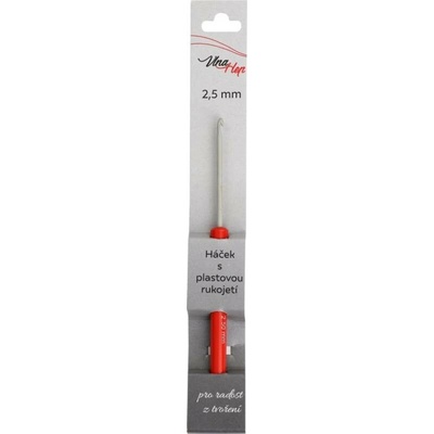 Háček s plastovou rukojetí, 2,5 mm