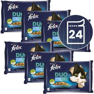 FELIX Капсули FELIX DUO - вкусен избор от риба 24 x 85 г